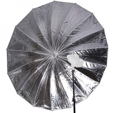Falcon Eyes Jumbo flitsparaplu UR-T86S zilver 170 cm